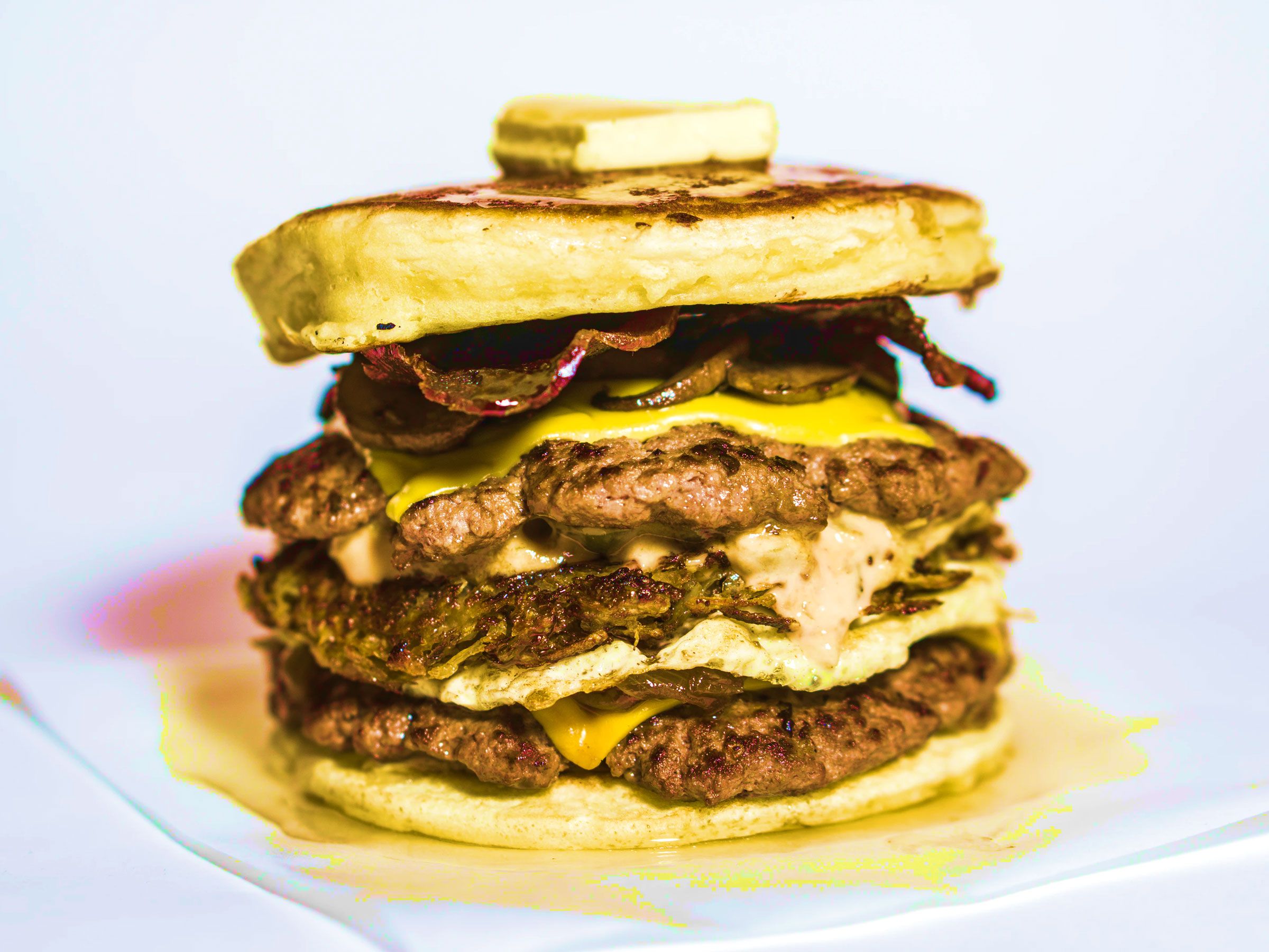 Pancake Burger Pancake Burger